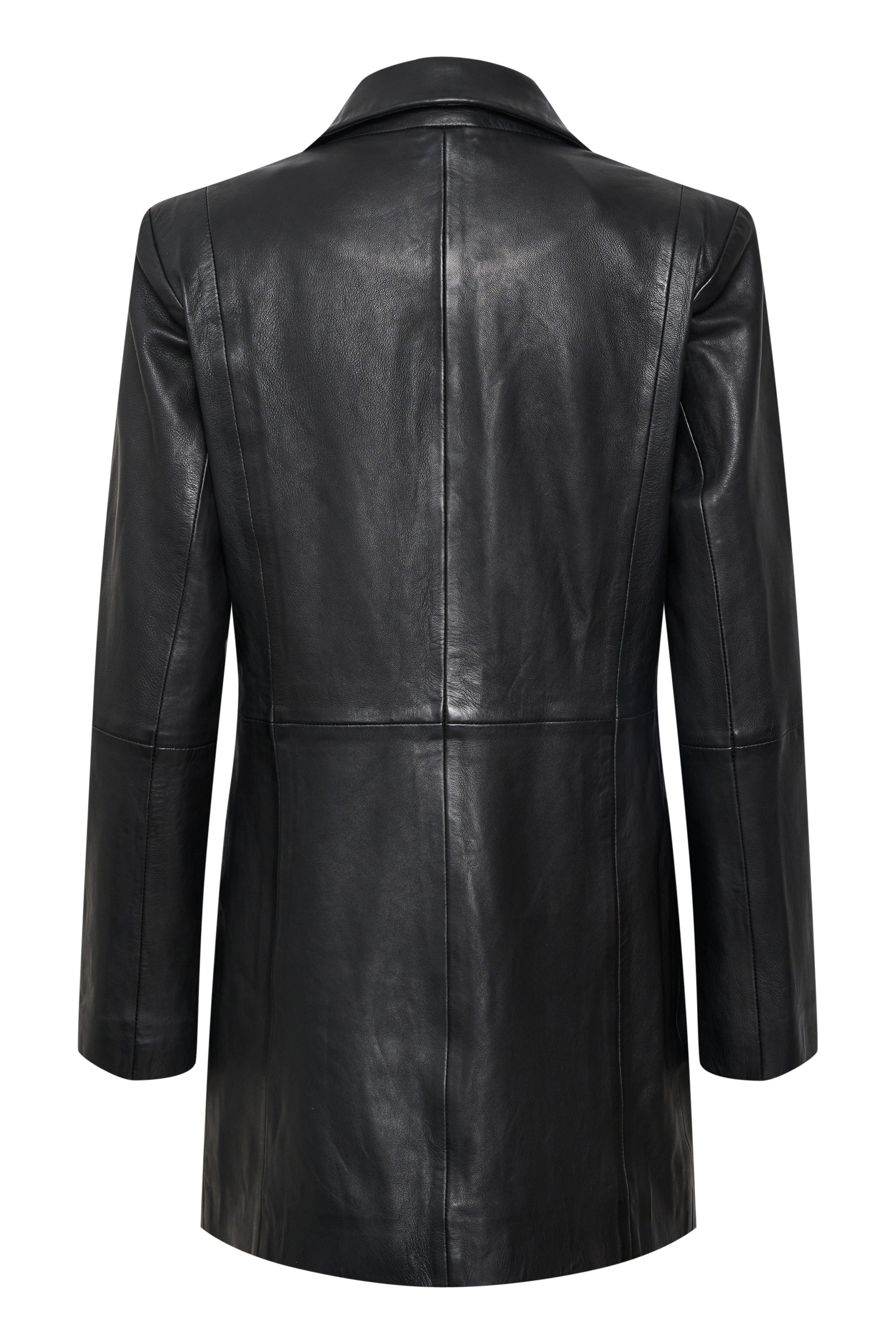 ANNY LEÐUR BLAZER JAKKI