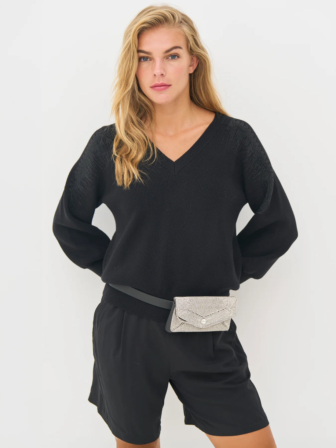 BLAKE KNIT BLÚSSA