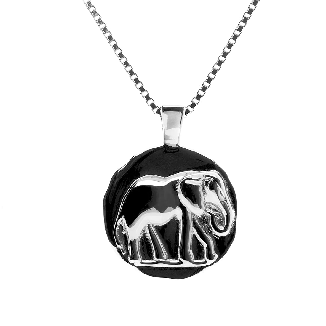 ELEPHANT PENDANT SILVER