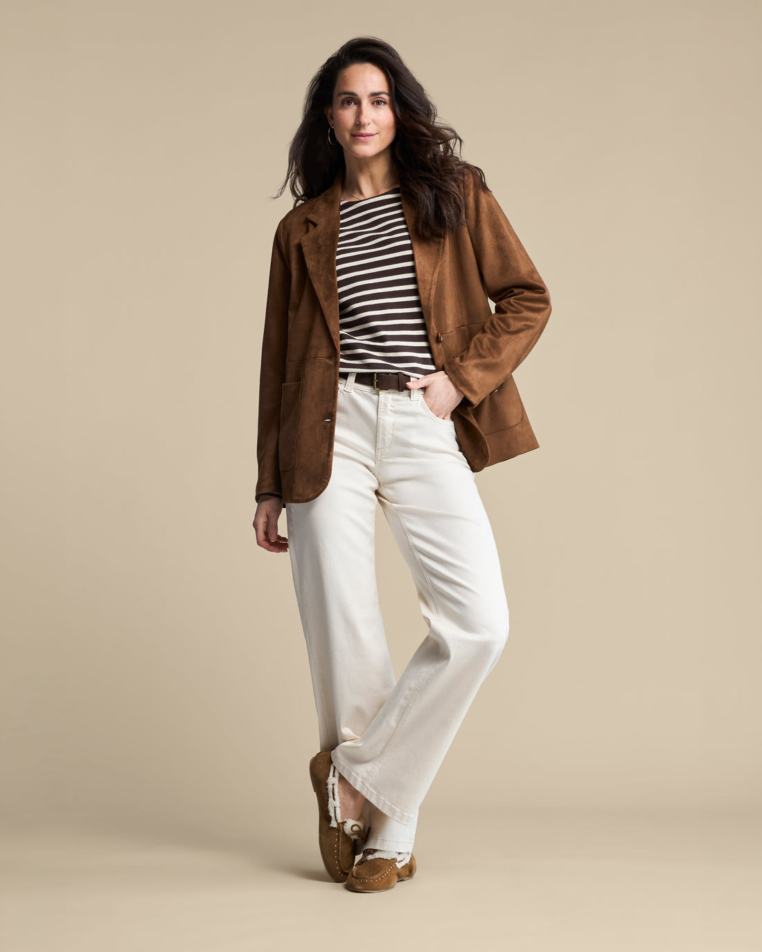 SUEDINE BLAZER