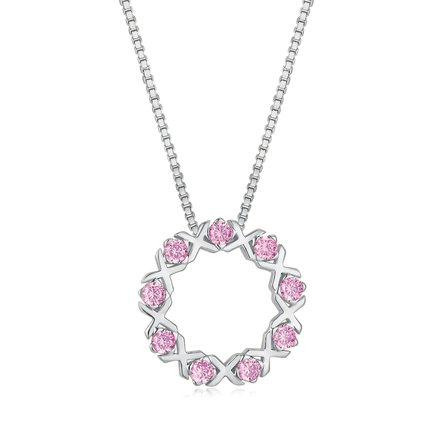XO PENDANT SILVER