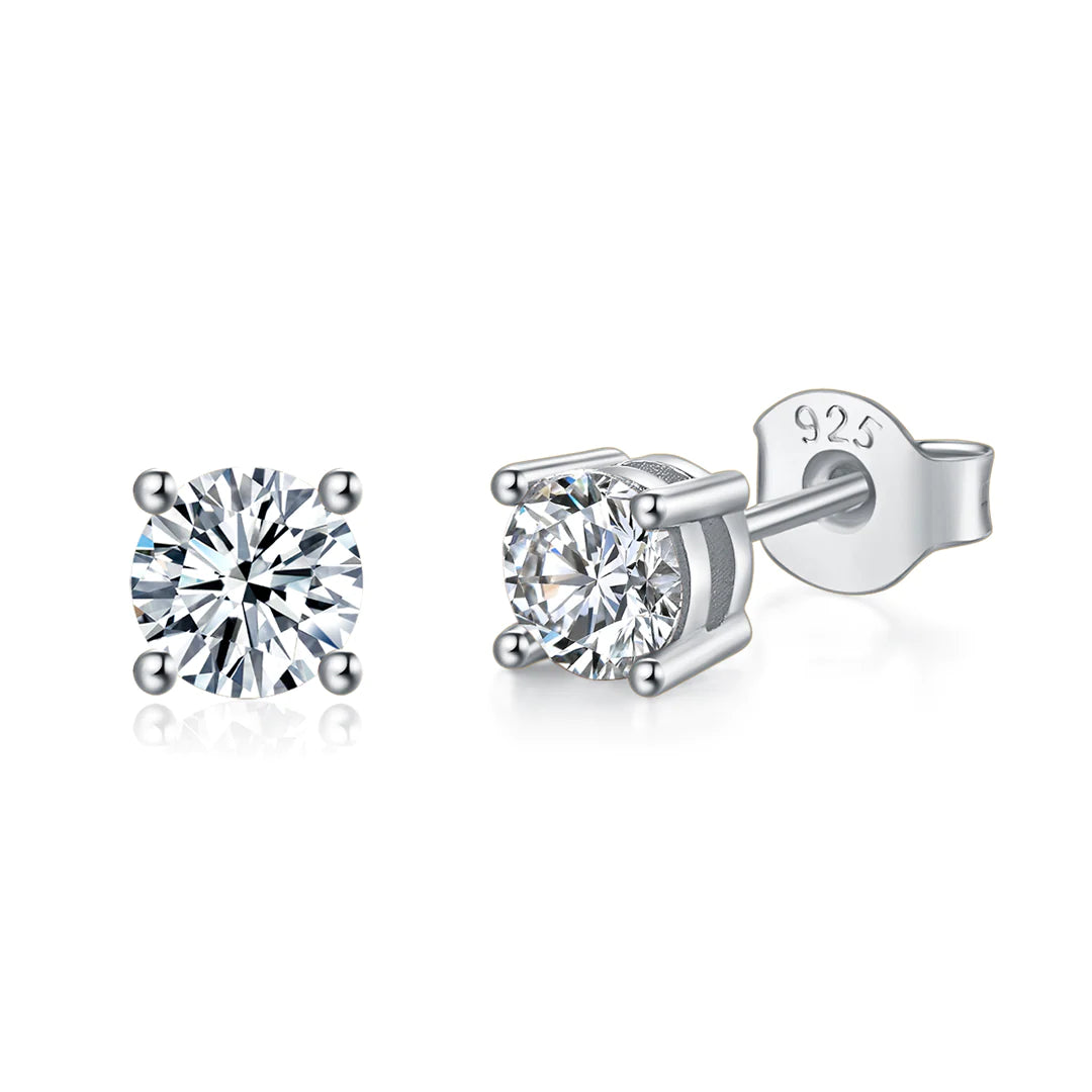 STUD EARRINGS SILVER