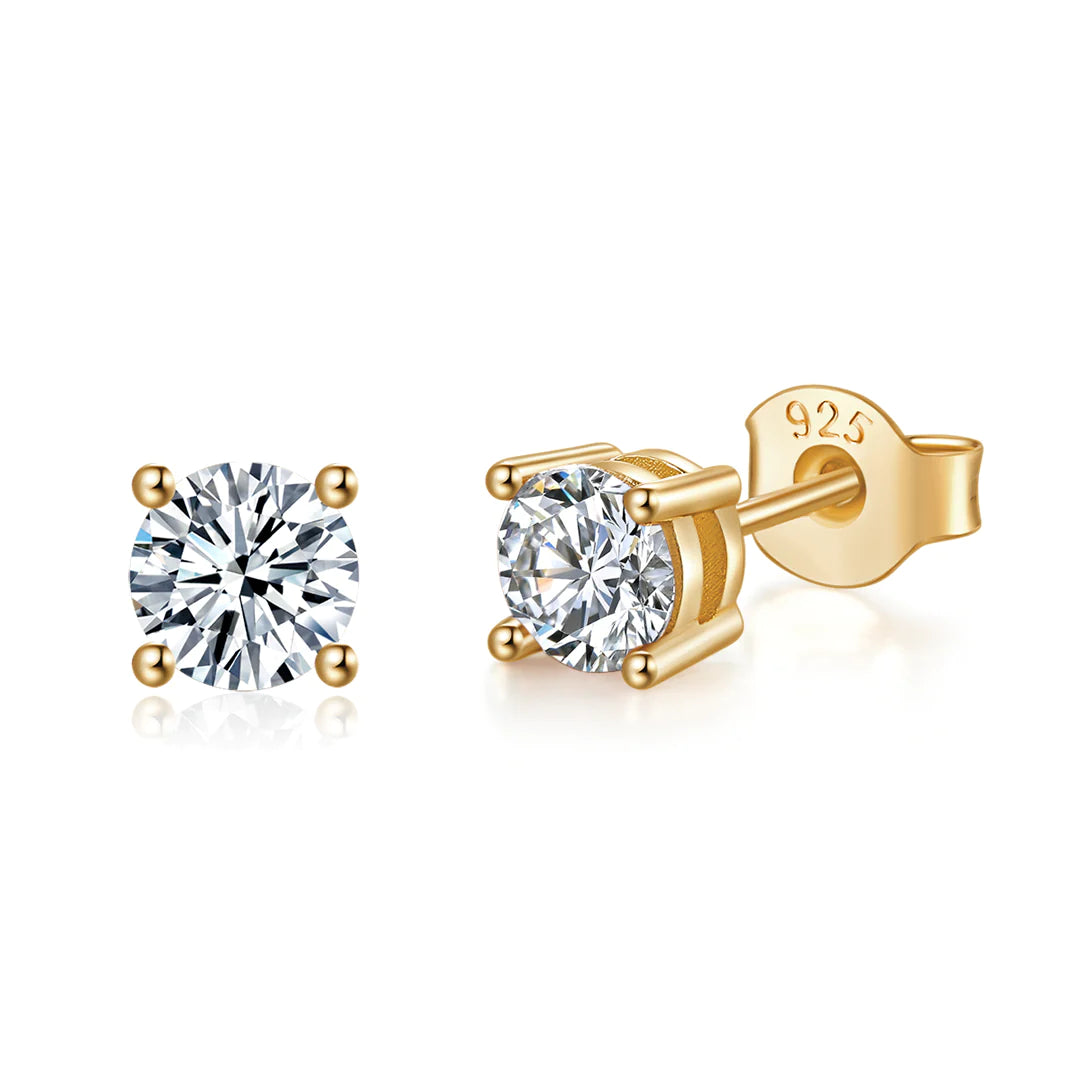STUD EARRINGS GOLD