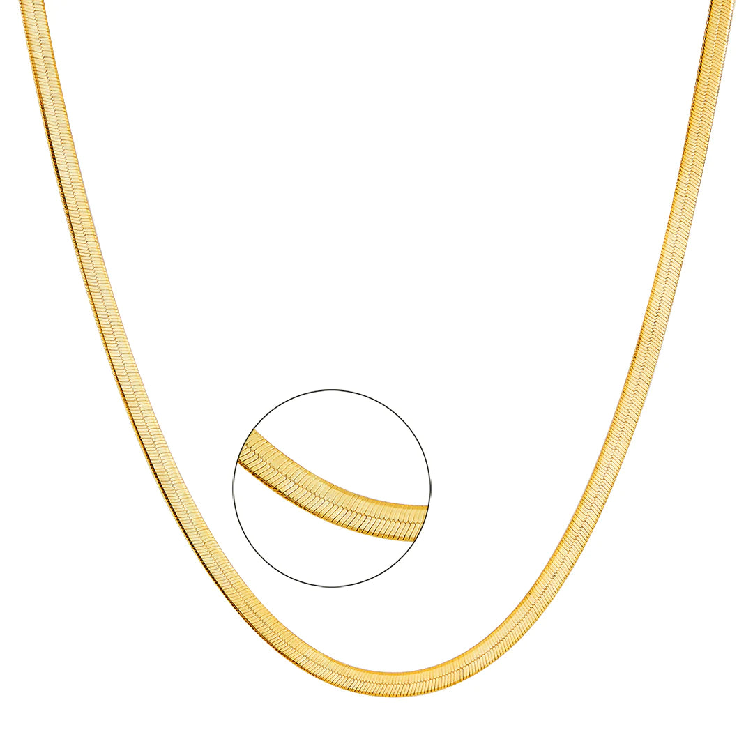 SNAKE NECKLACE GOLD