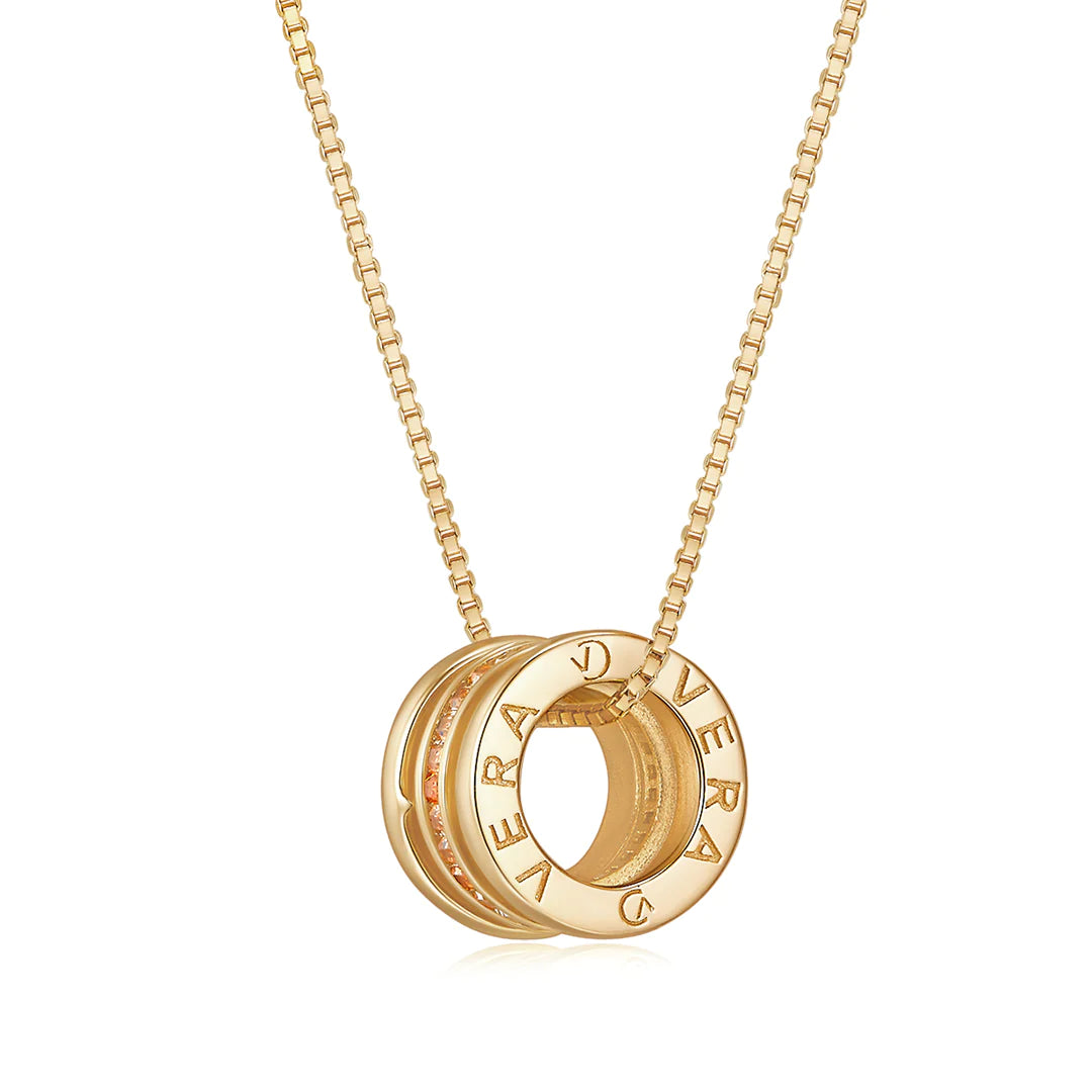 TUNNEL TINY PENDANT GOLD