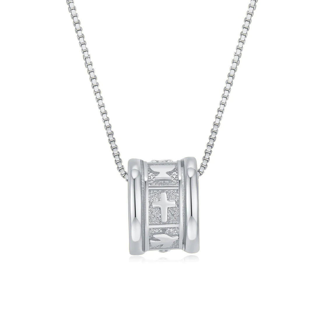 INFINITY TUNNEL PENDANT SILVER
