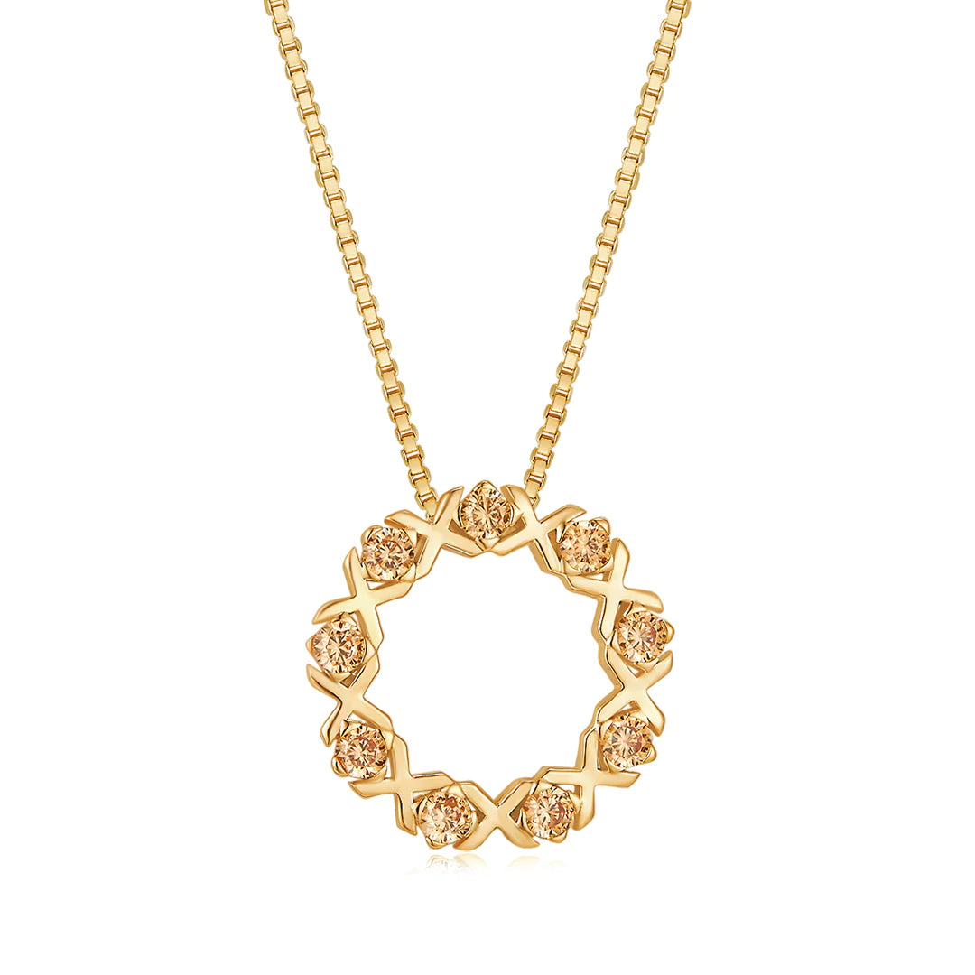 XO PENDANT GOLD