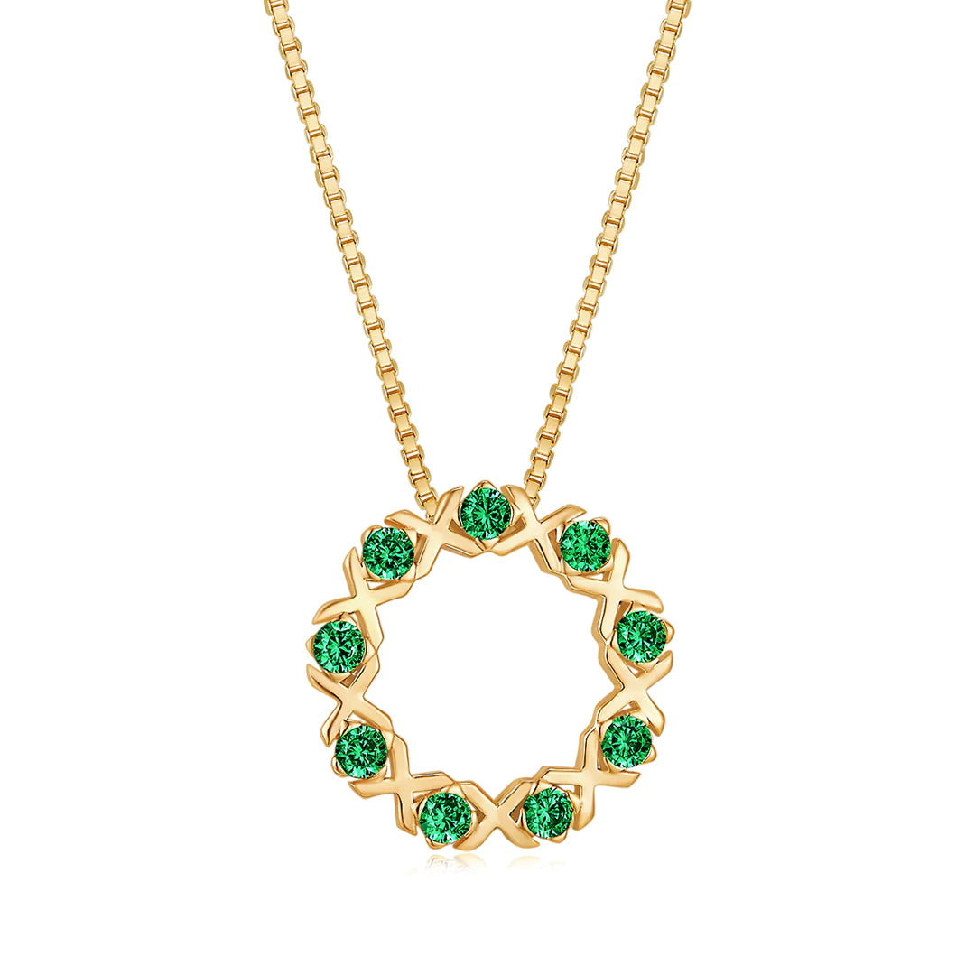 XO PENDANT GOLD