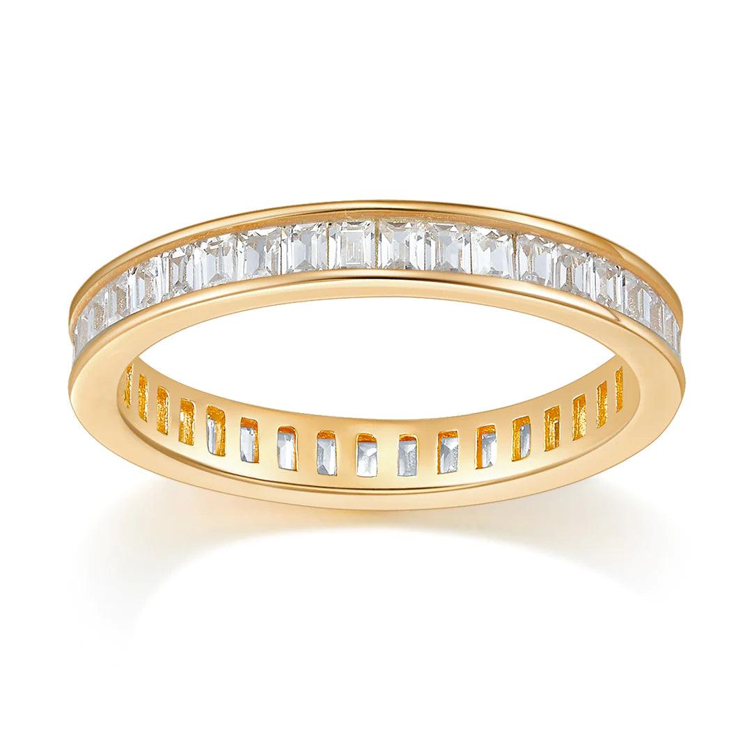 BAGUETTE RING GOLD