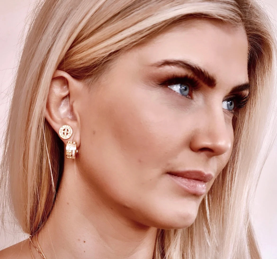 INFINITY STUD EARRINGS SILVER