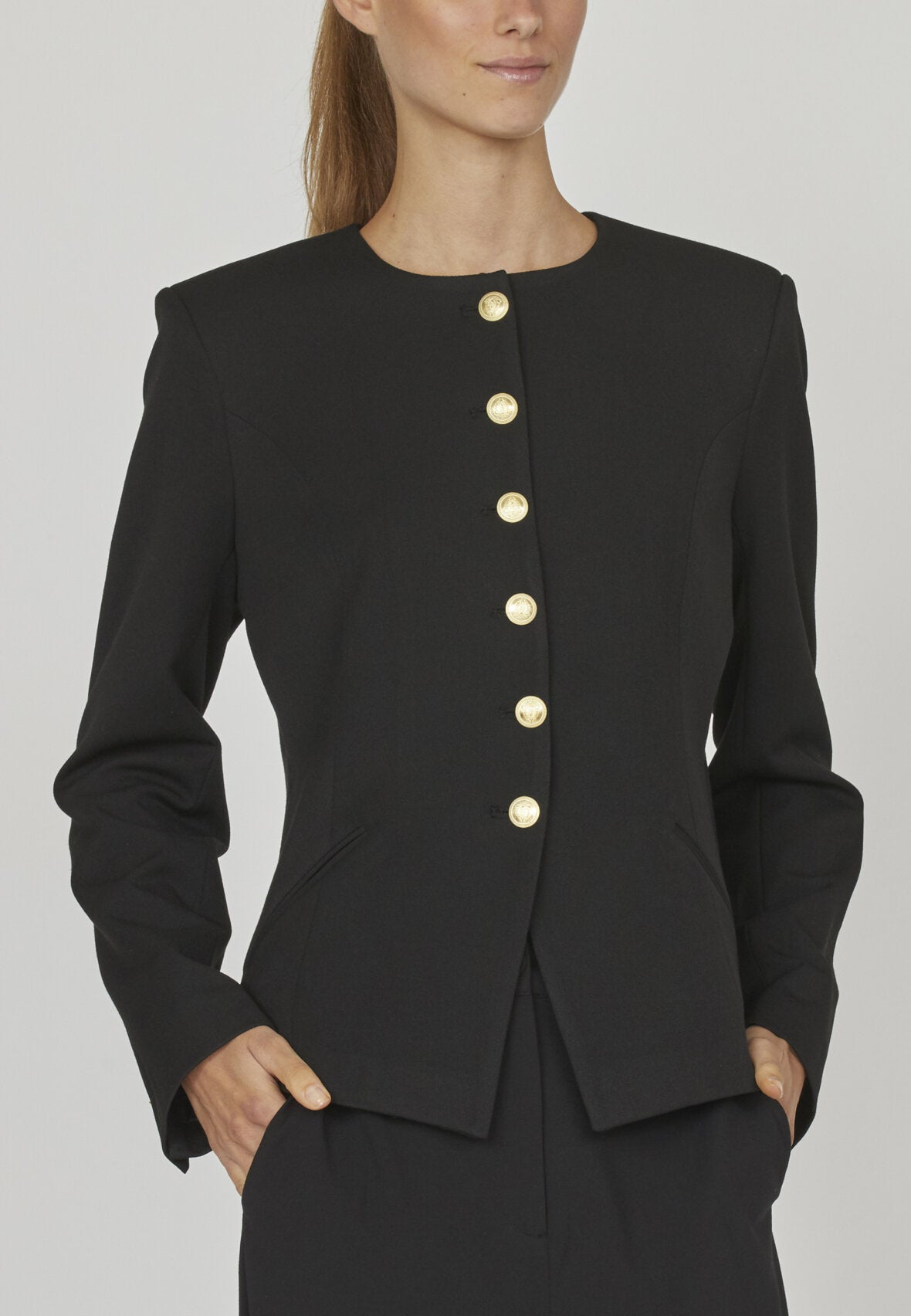 BLACK/GOLD JAKKI