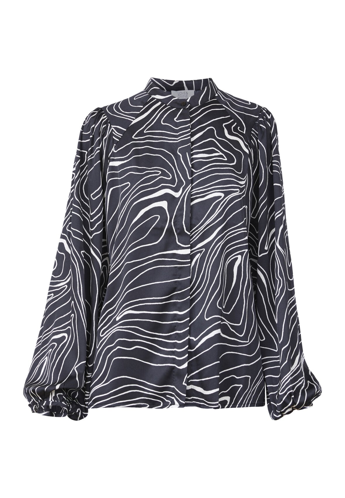 LOVE BLACK/STRIPE