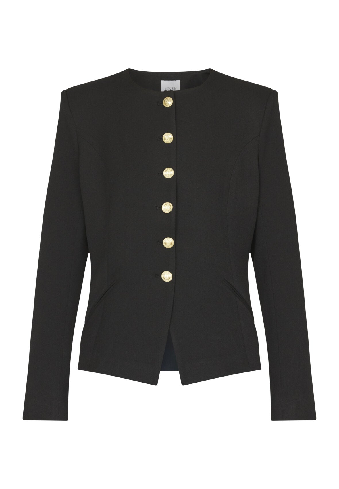 BLACK/GOLD JAKKI