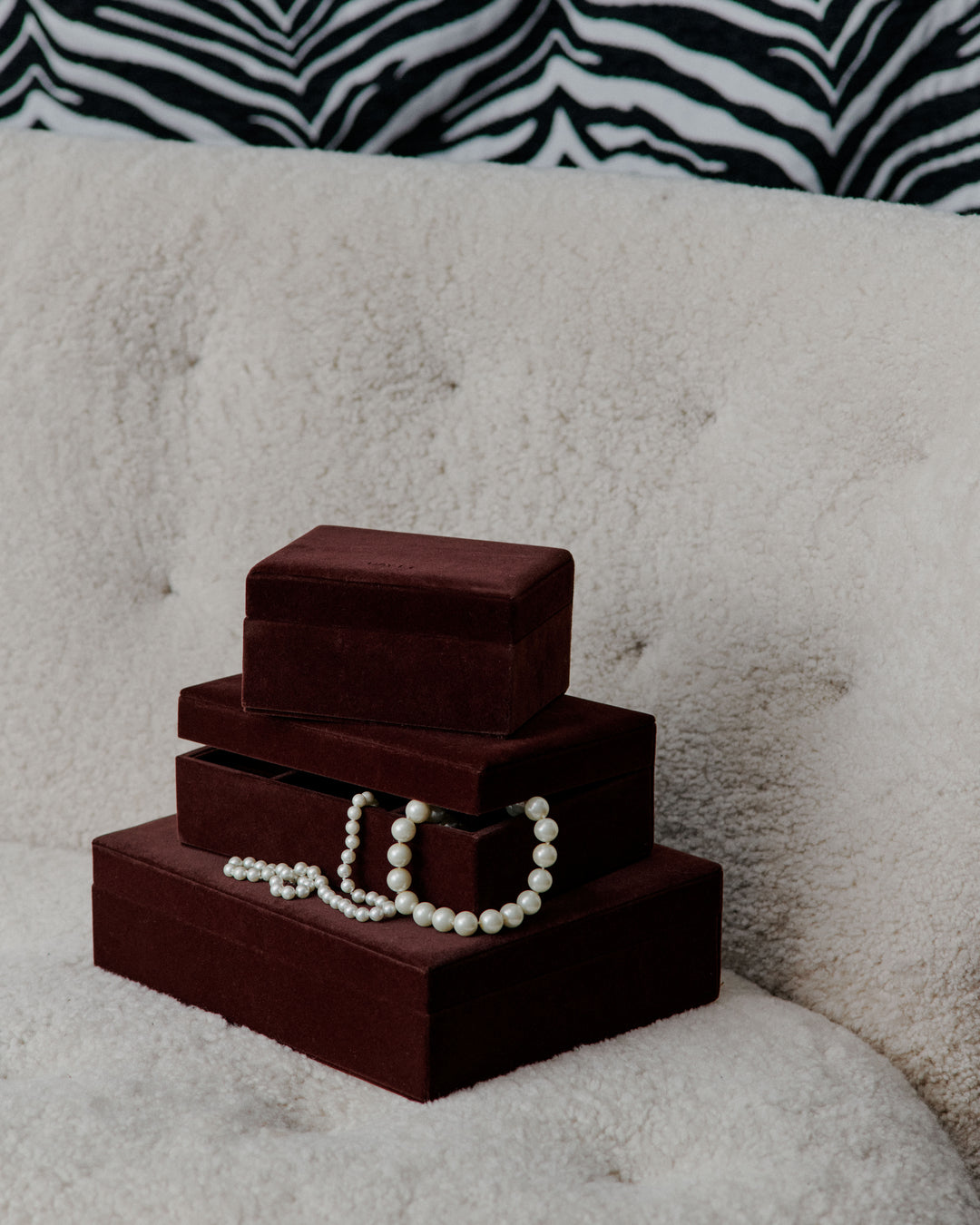 DAY VELVET JEWERLY CASE