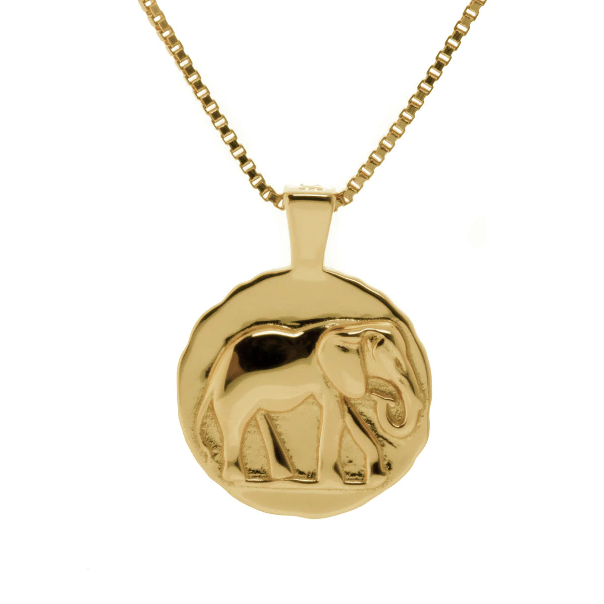 ELEPHANT PENDANT GOLD