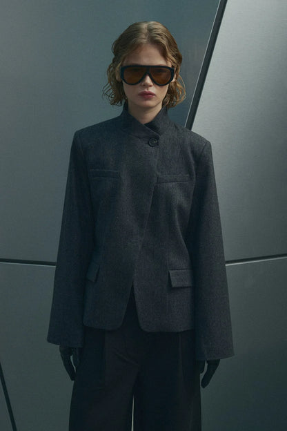 MONIQUE BLAZER DARK GREY