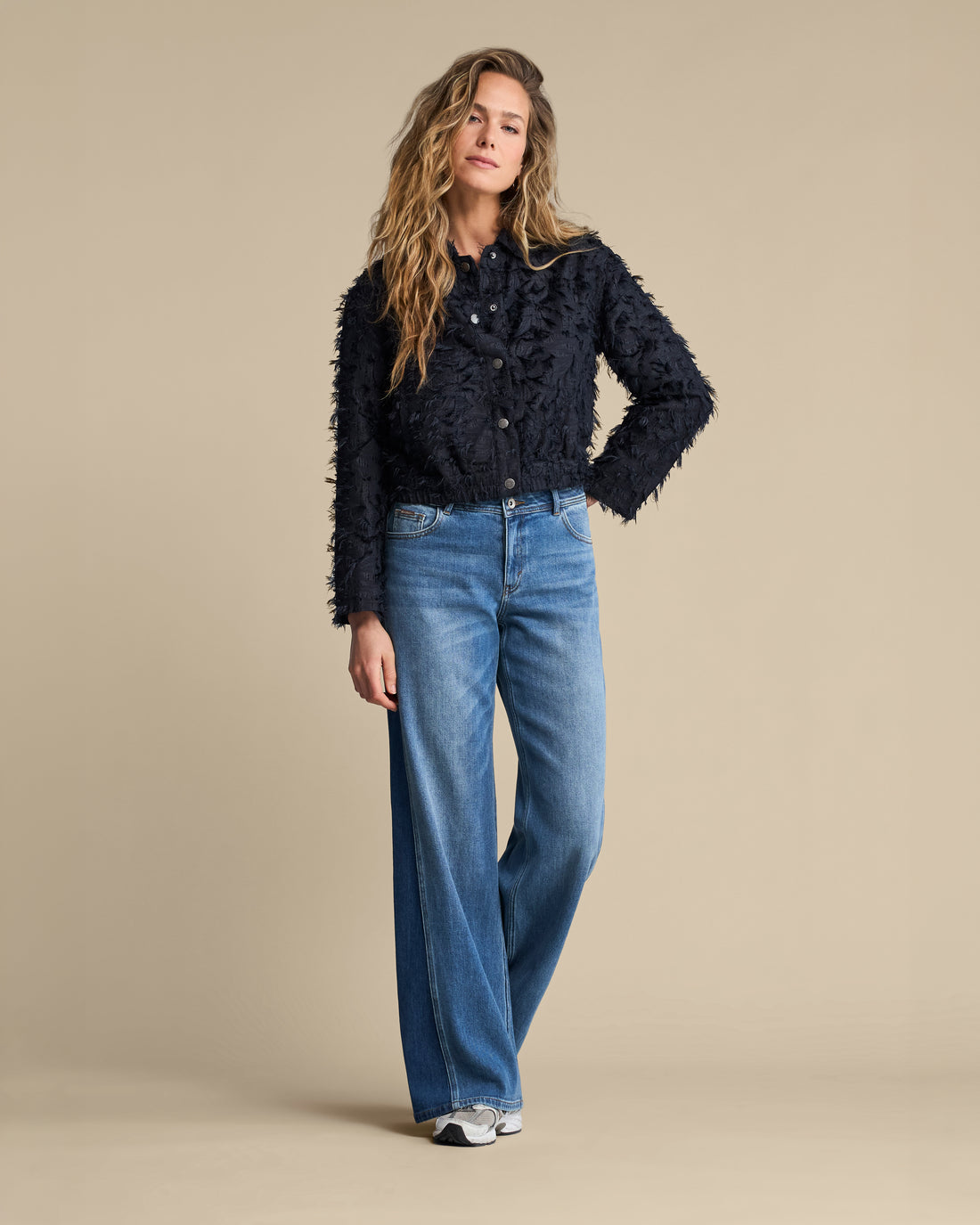 BOMBER FRINGES JAKKI