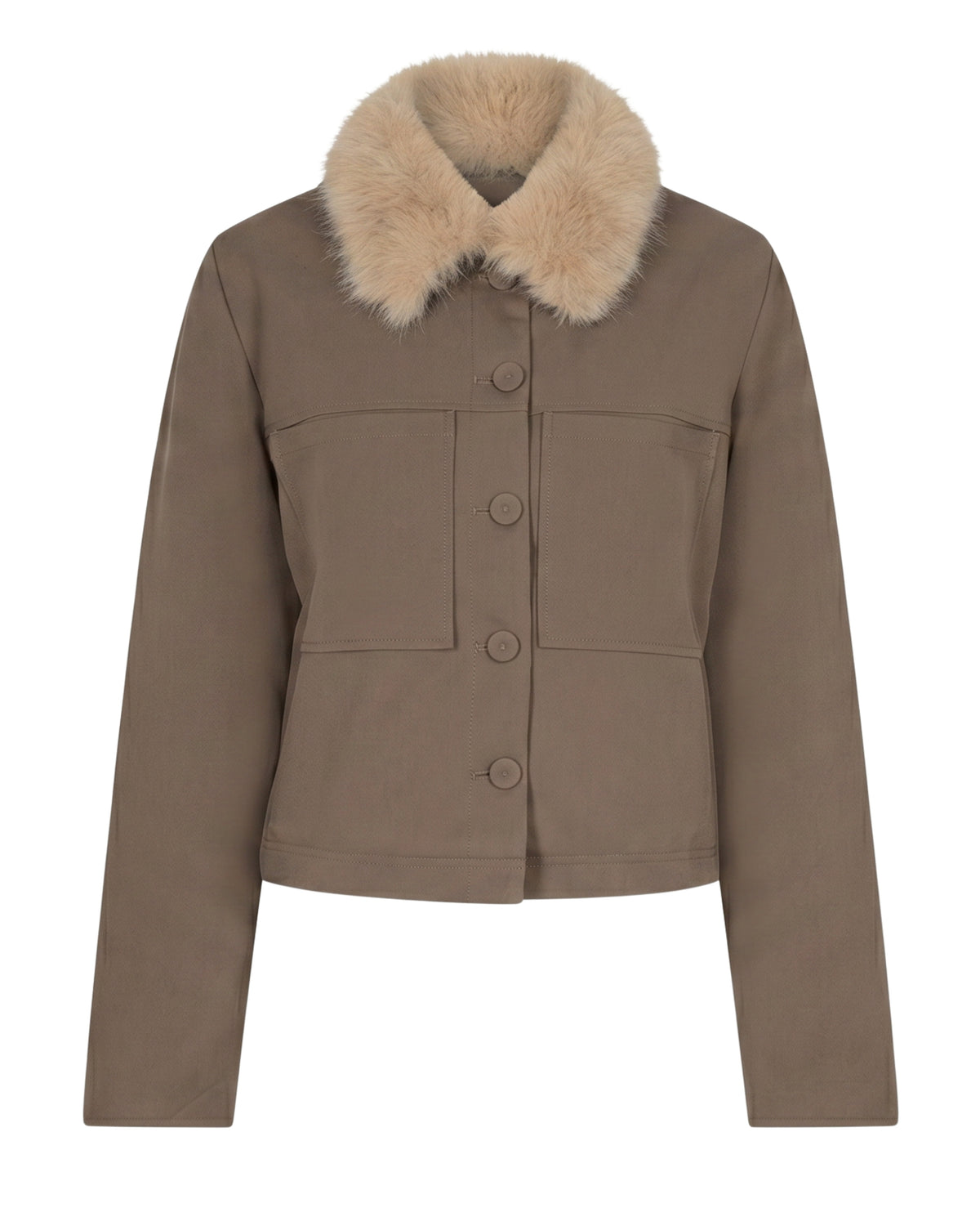 FUR COLLAR JAKKI