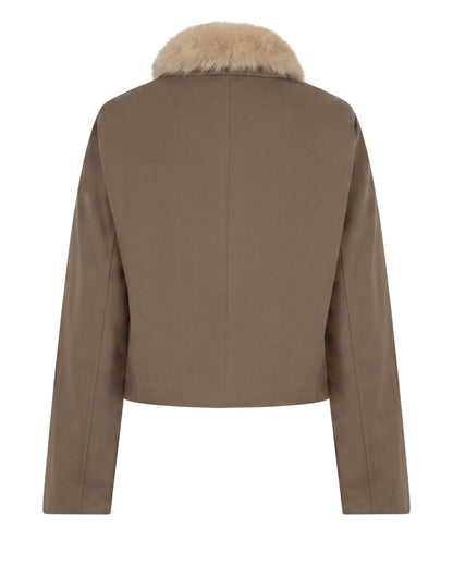 FUR COLLAR JAKKI