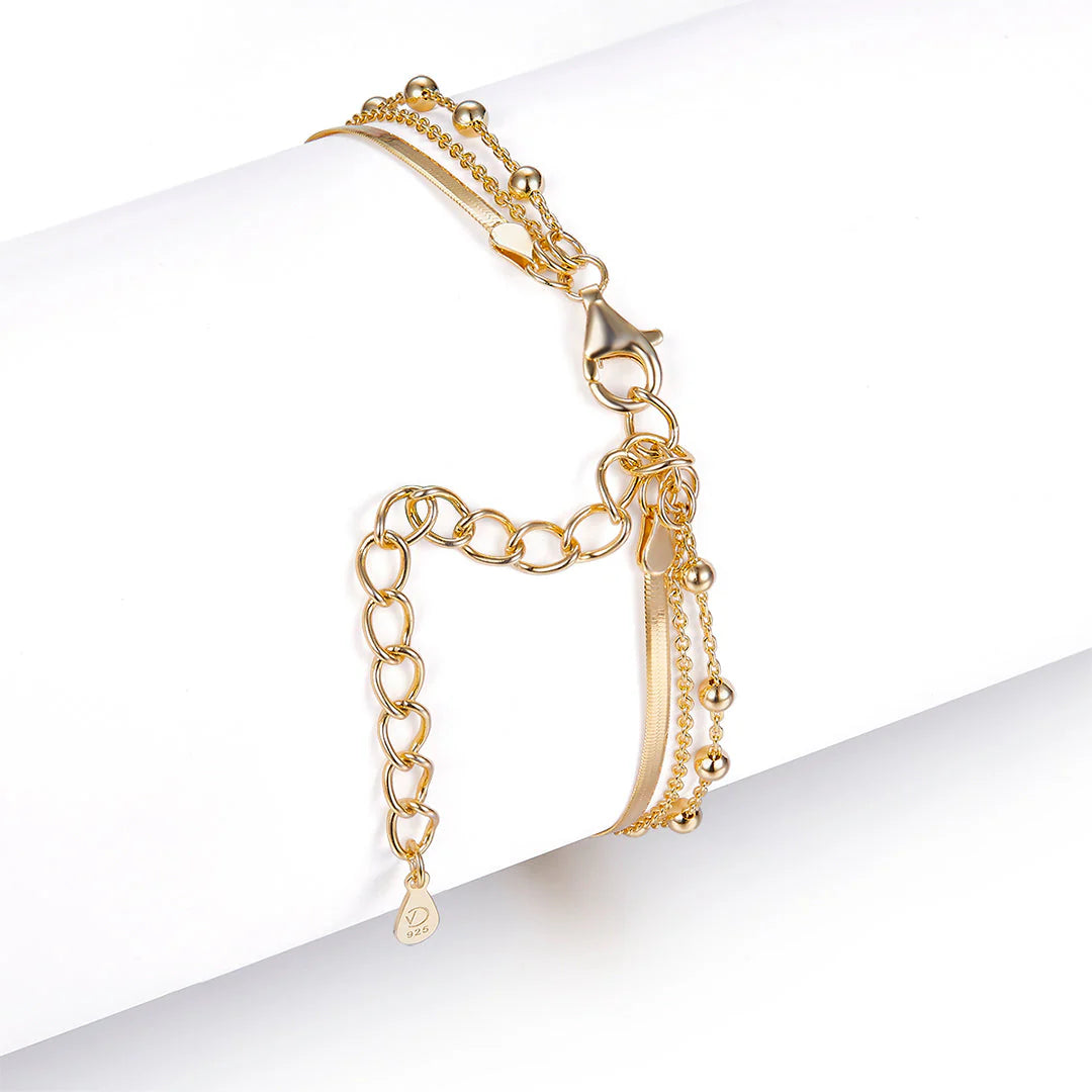 SNAKE &amp; CHAINS BRACELET