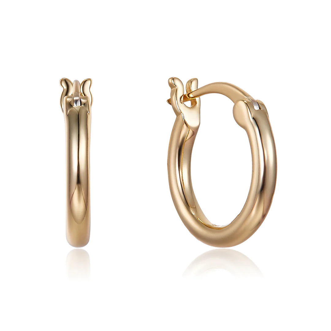 HOOP TINY EARRINGS GOLD