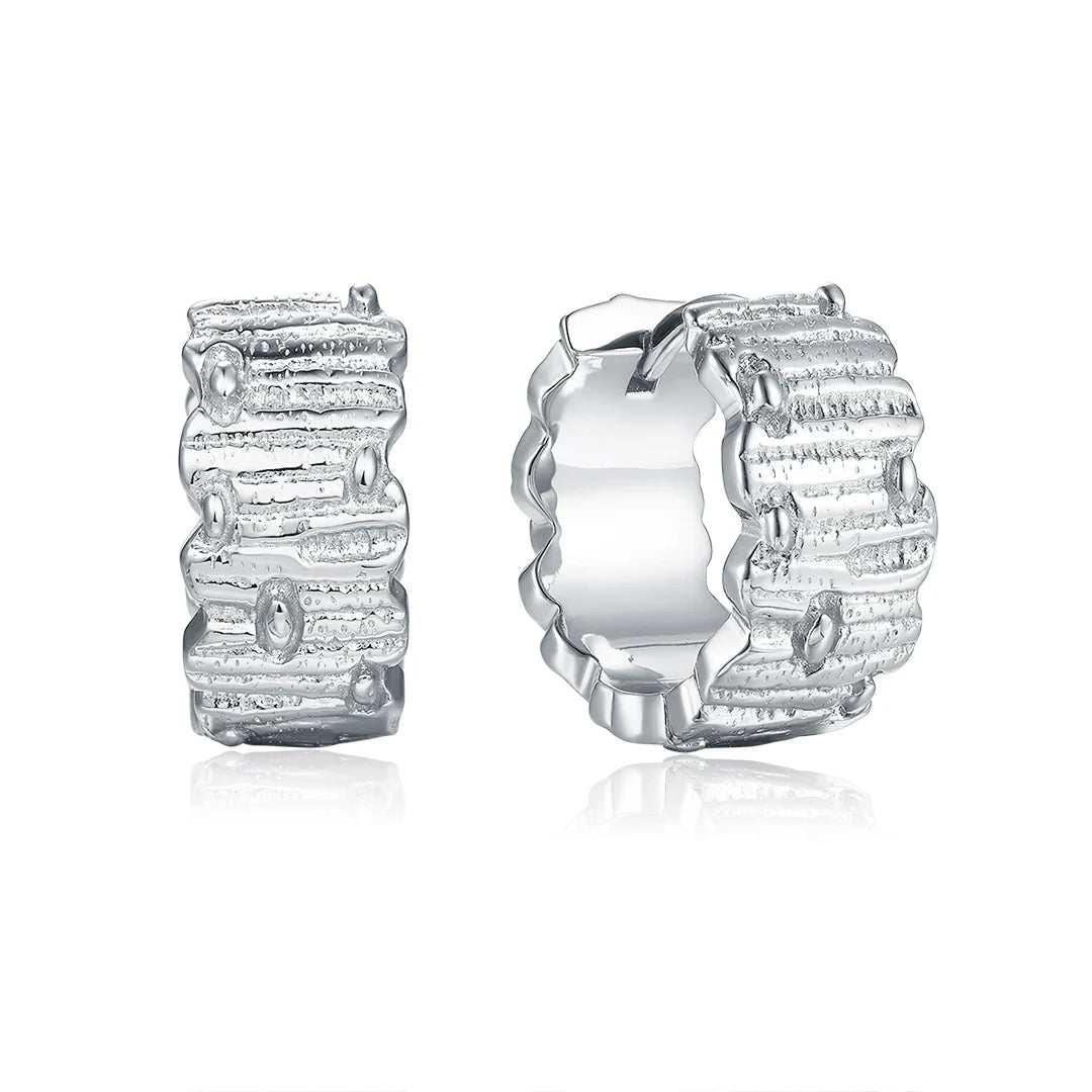 STUÐLABERG MIDI HOOP EARRING