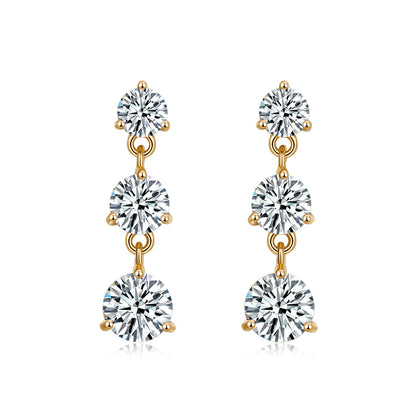 STUD PRINCESS EARRING