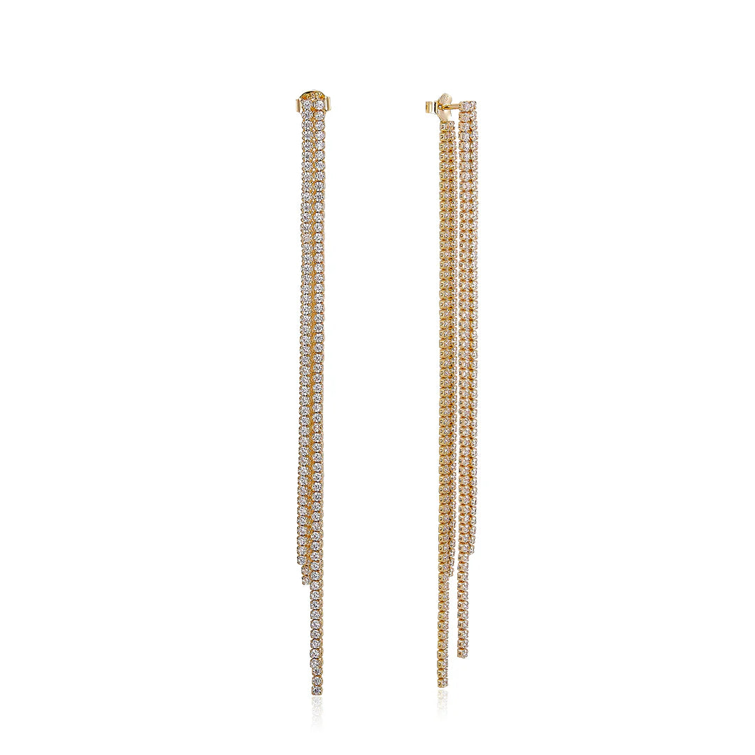 TENNIS TASSEL EARRINGS