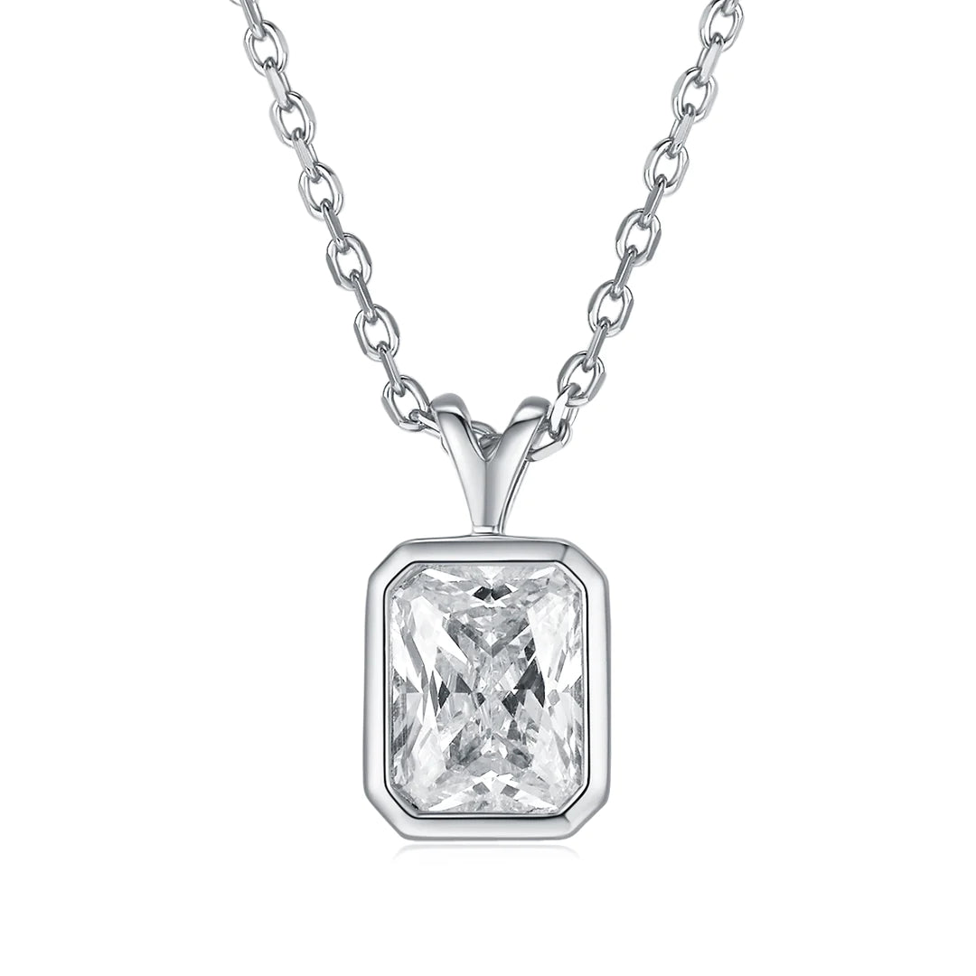 FATHER MIDI PENDANT SILVER-WHITE