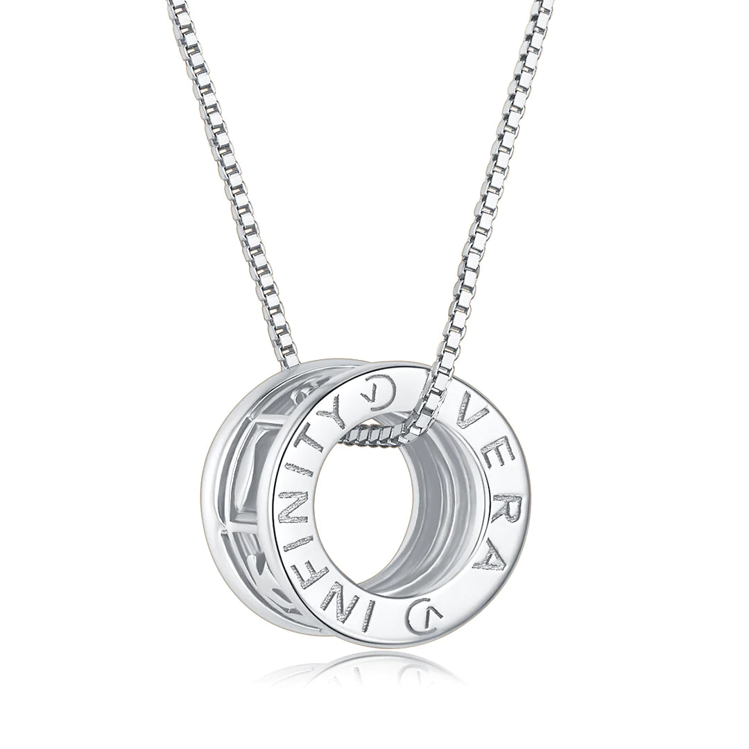 INFINITY TUNNEL PENDANT SILVER