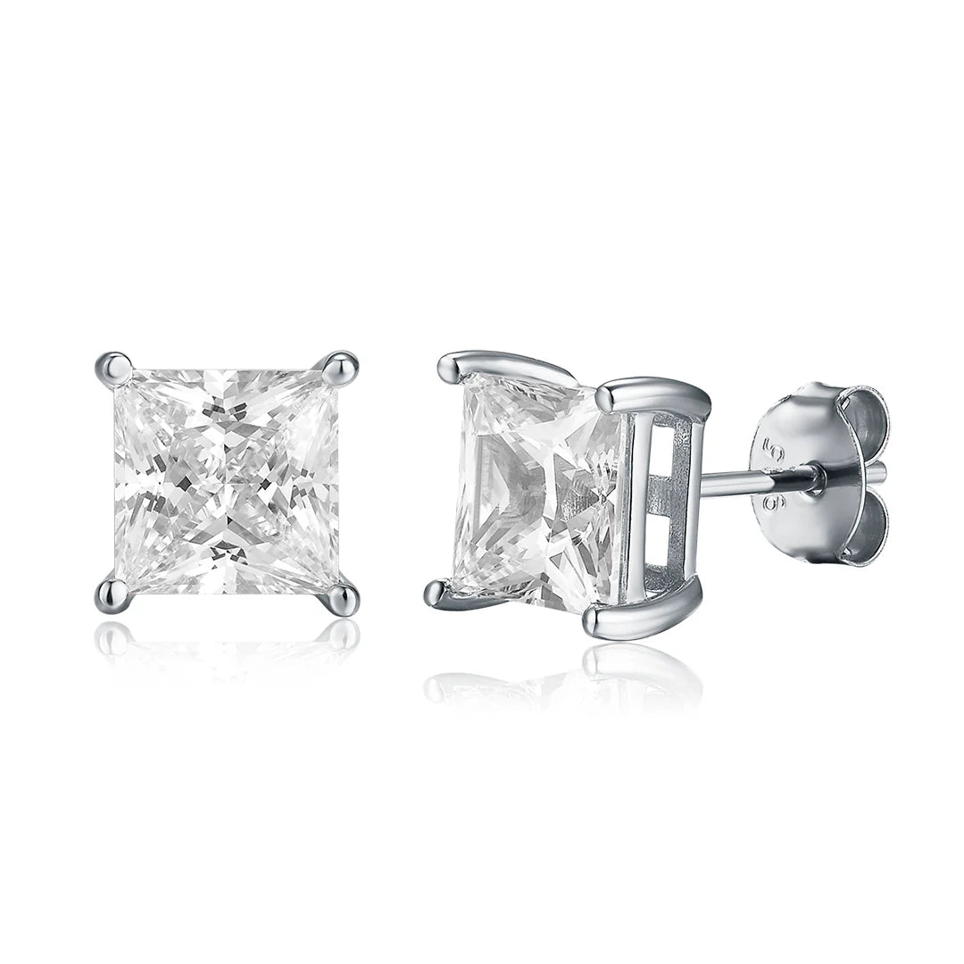 SQUARE STUD EARRINGS