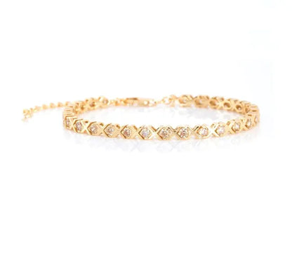 XO BRACELET GOLD-CHAMPAGNE