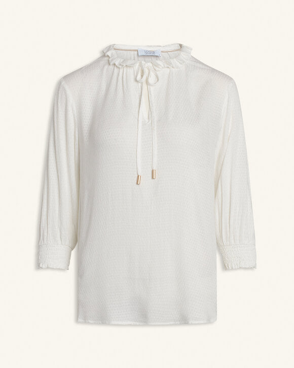 LOVE BLOSE/WHITE